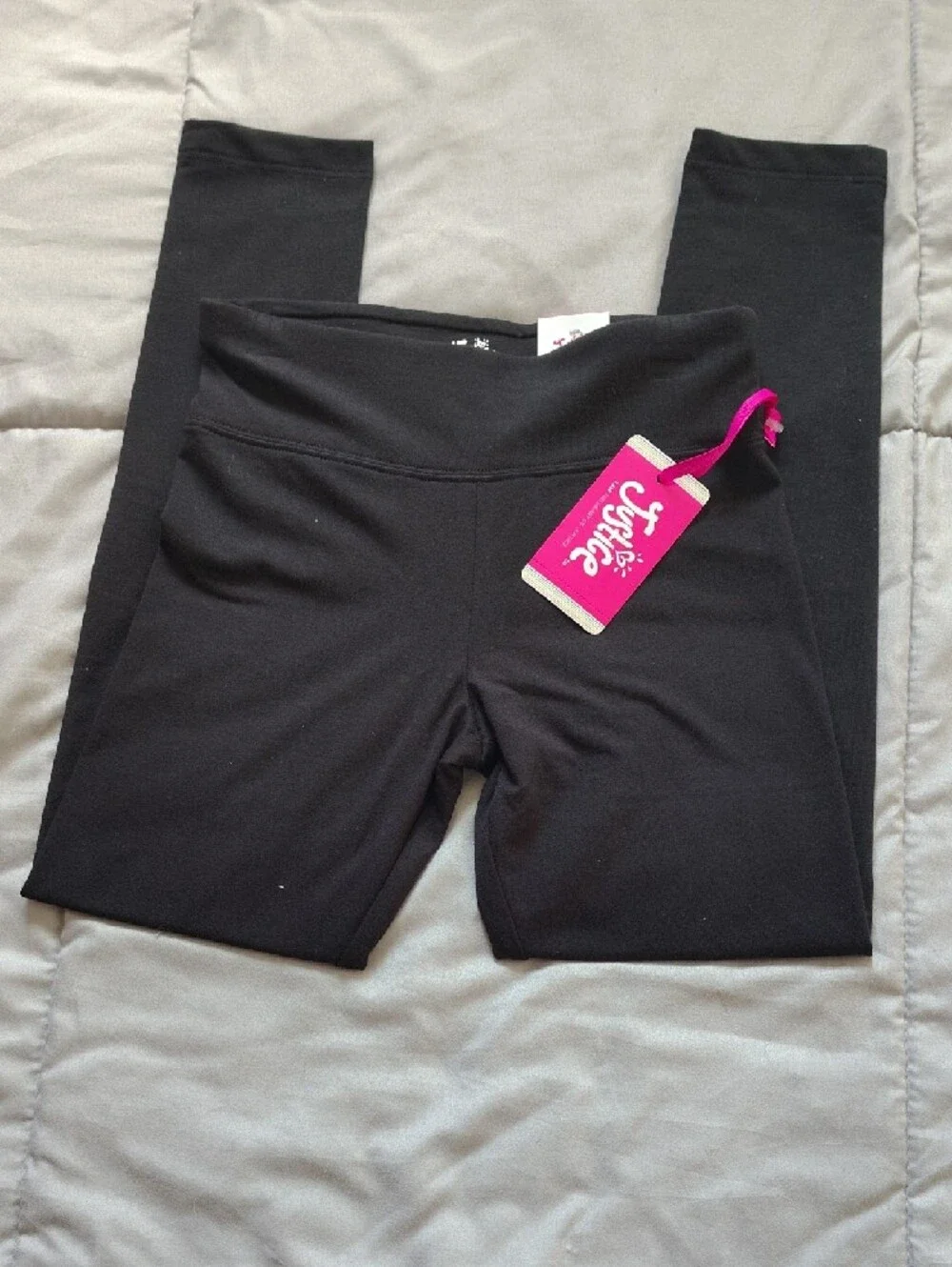 Justice Black Girls' Active Leggings